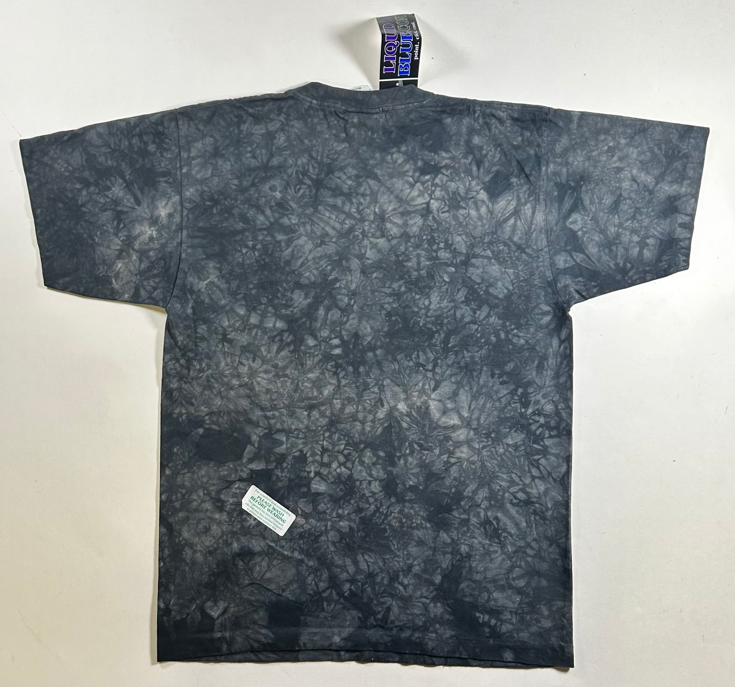 Vintage Liquid Blue Jimmy Page Drinking Led Zeppelin Music Band Tee Brand New 2000s Medium 21x29 Inches