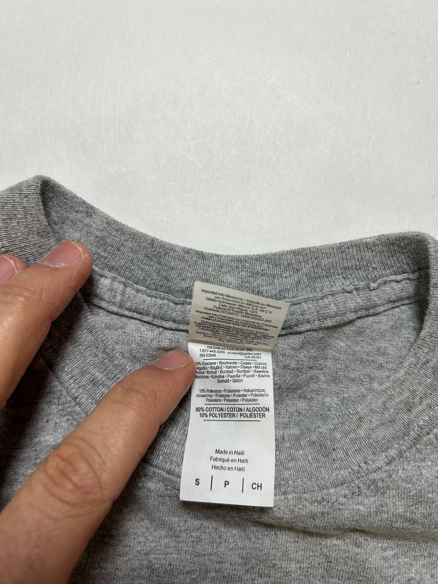 Stranger Things Hawkins Middle School A.V. Club 1983 TV Show Tee Small 17.75x26.5 Inches Gray