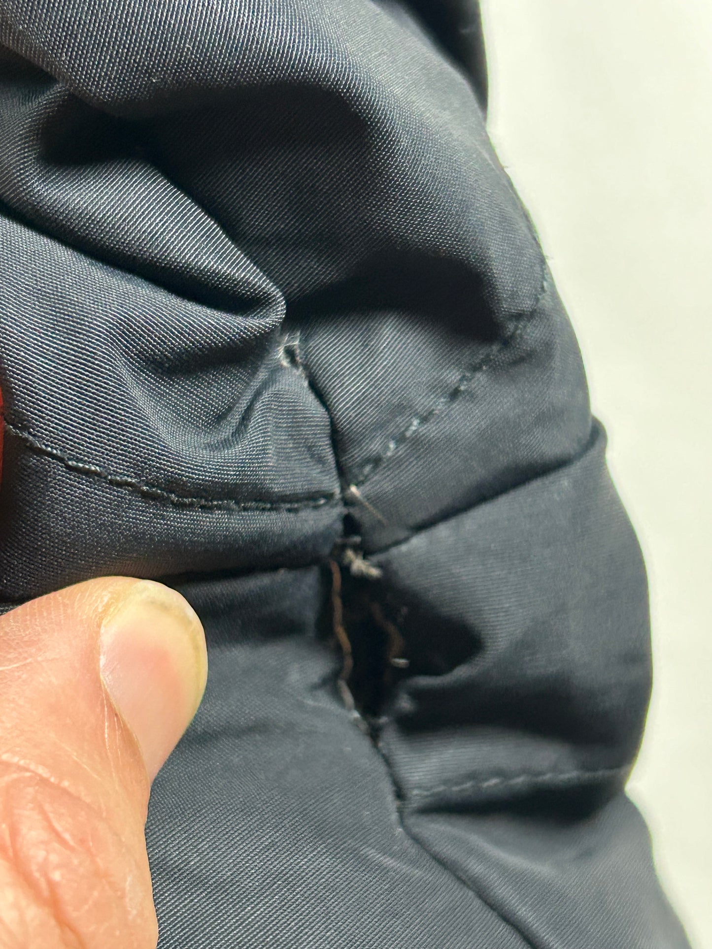 Vintage Polo Sport Ralph Lauren Down Puffer Jacket Mens 2XL 29x30.75 Inches Black As Is Had Wear