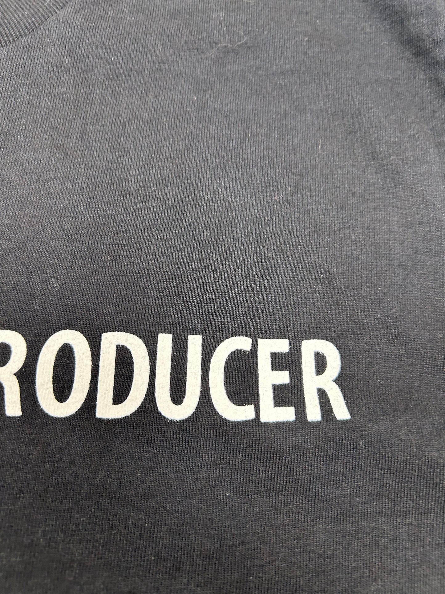 Vintage 00s The Producers The New Mel Brooks Musical I Wanna Be A Producer Youth Large Fits Adult Small/XS 18.5x25.75 Inches