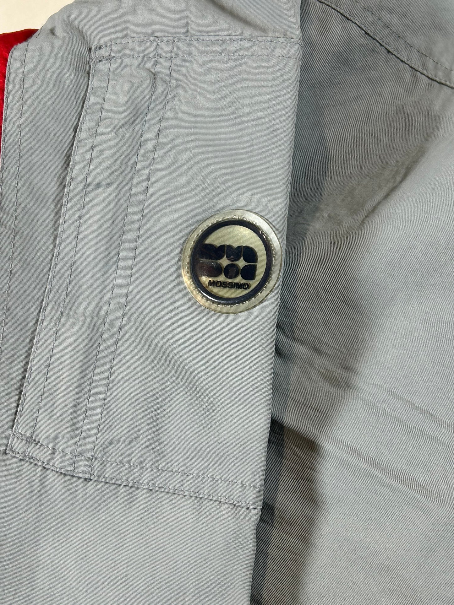 Vintage Mossimo Fleece Liner Zip Up Jacket Tagged Medium Can Fit Large 25x29.5/32 Inches