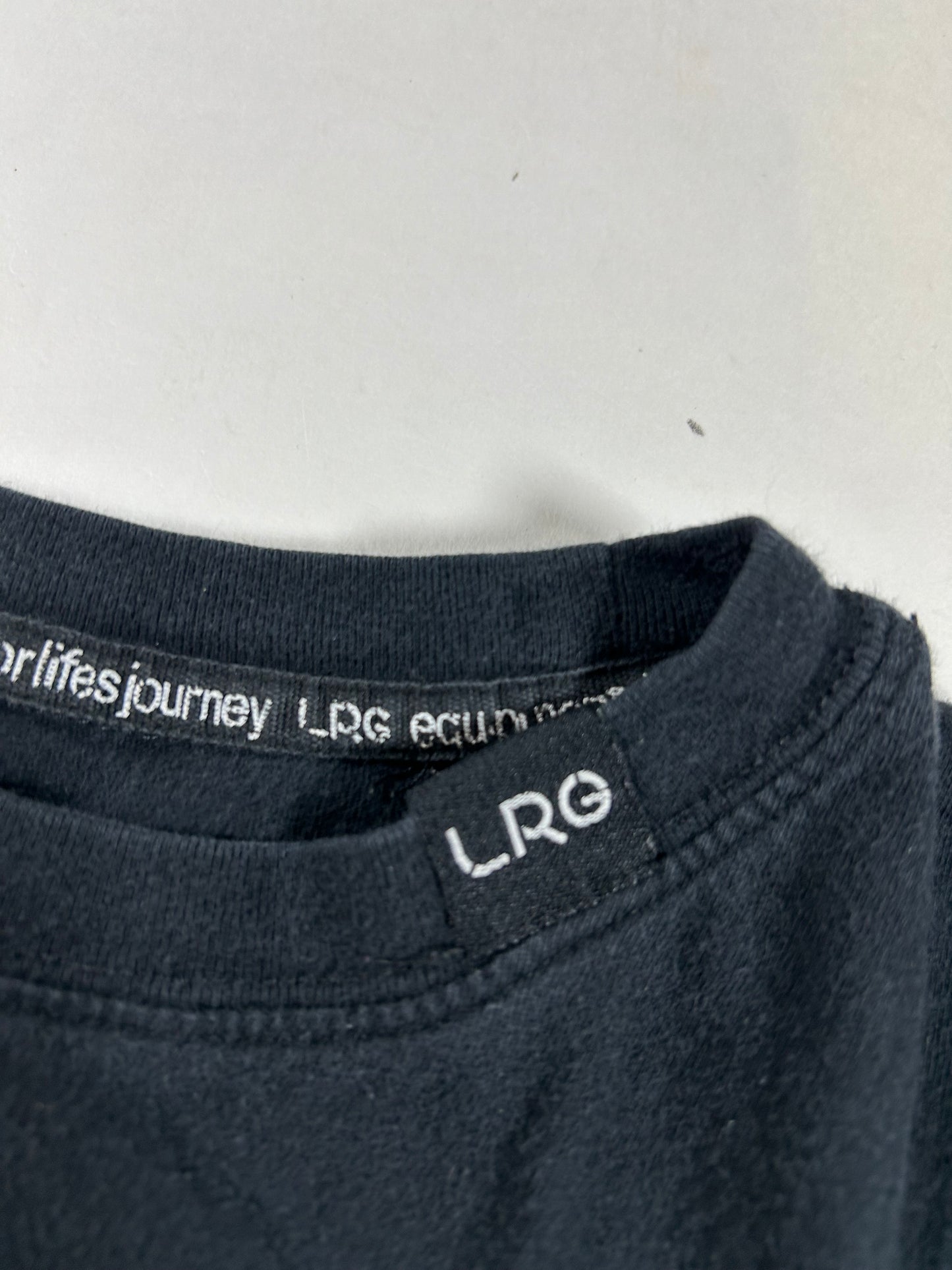 LRG Conscious Heads Stay Lifted Because It Makes You Life Research Group Tee Medium/Large Fit 20.5x26.5 Inches