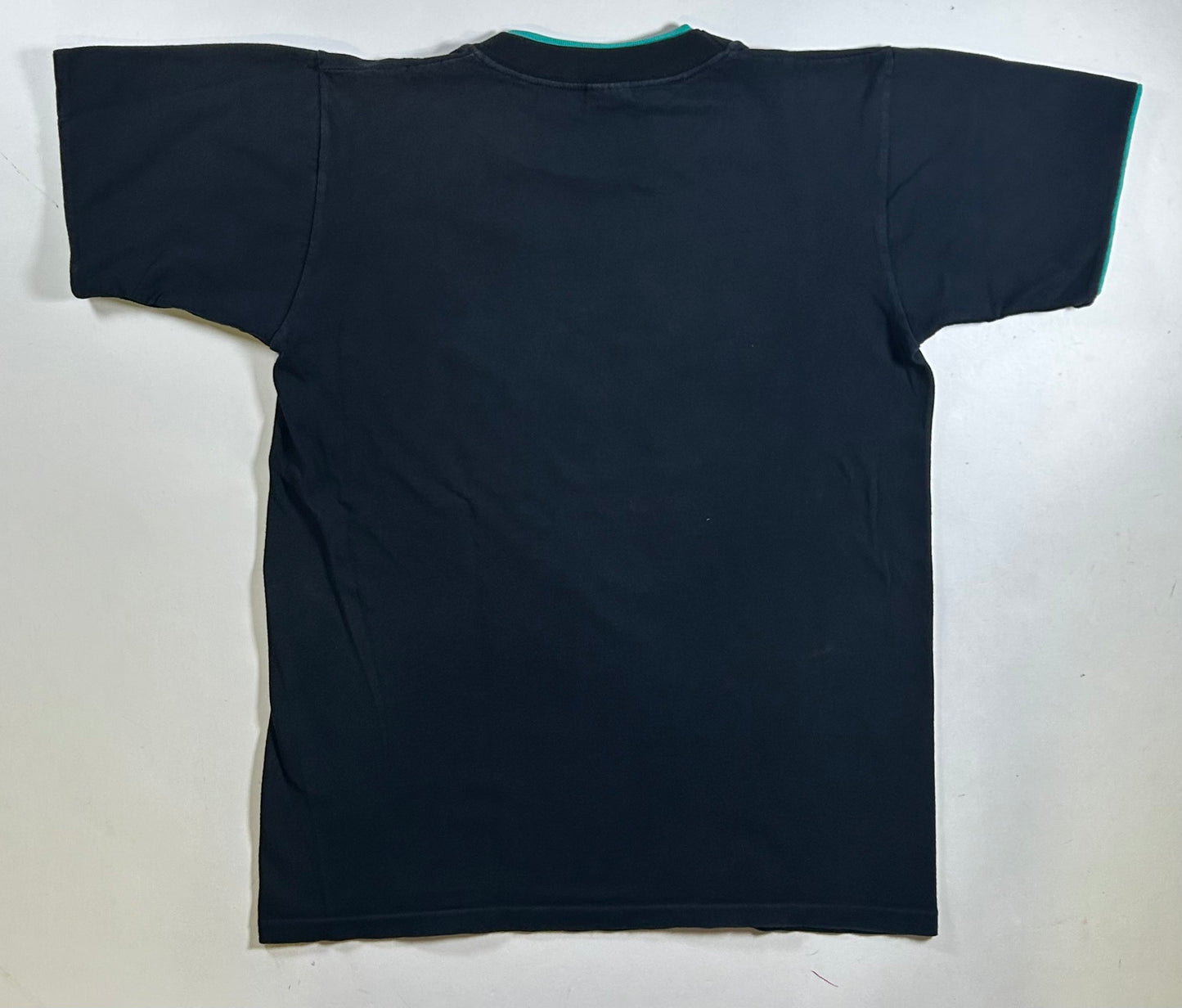 Vintage Velva Sheen Disney Mickey Presents Florida Mickey Mouse Tee Roll Up Sleeves Medium 20x26.25 Inches