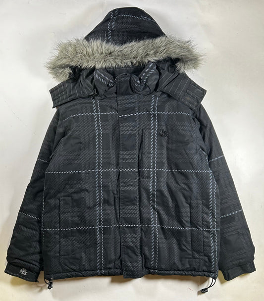 Vintage CCS Skate Catalog Winter Puffer Reversible Jacket Snowboard Skateboard Medium 26x28 Inches