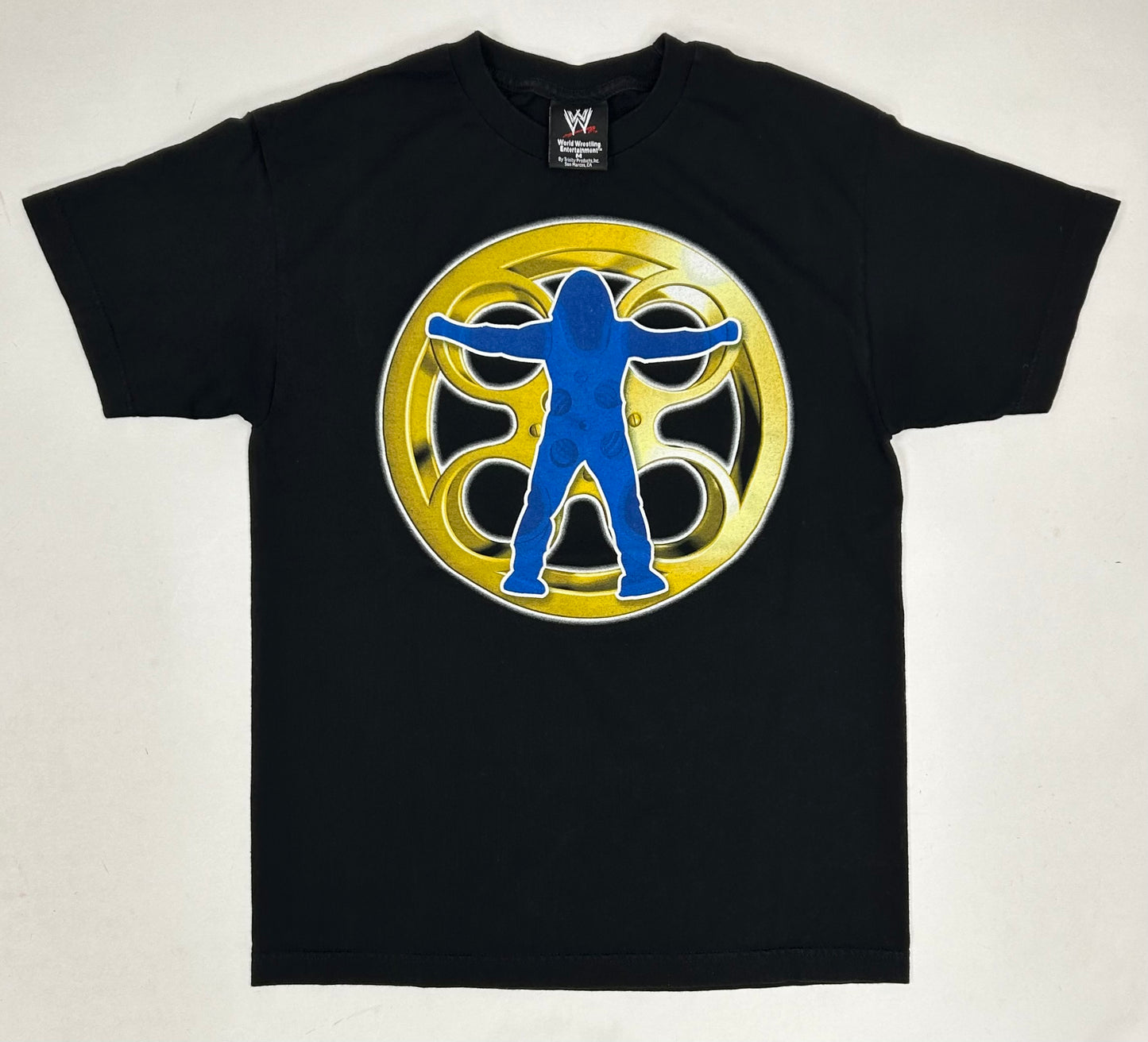 Vintage 2003 WWE CHRIS JERICHO Highlight Of The Night Wresting Tee Medium 19.5x28 Inches