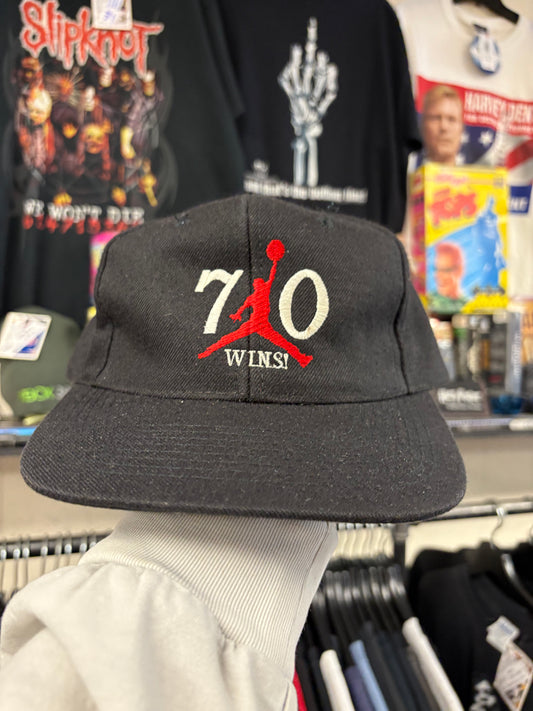 Vintage Jordan 70 Wins SnapBack Hat