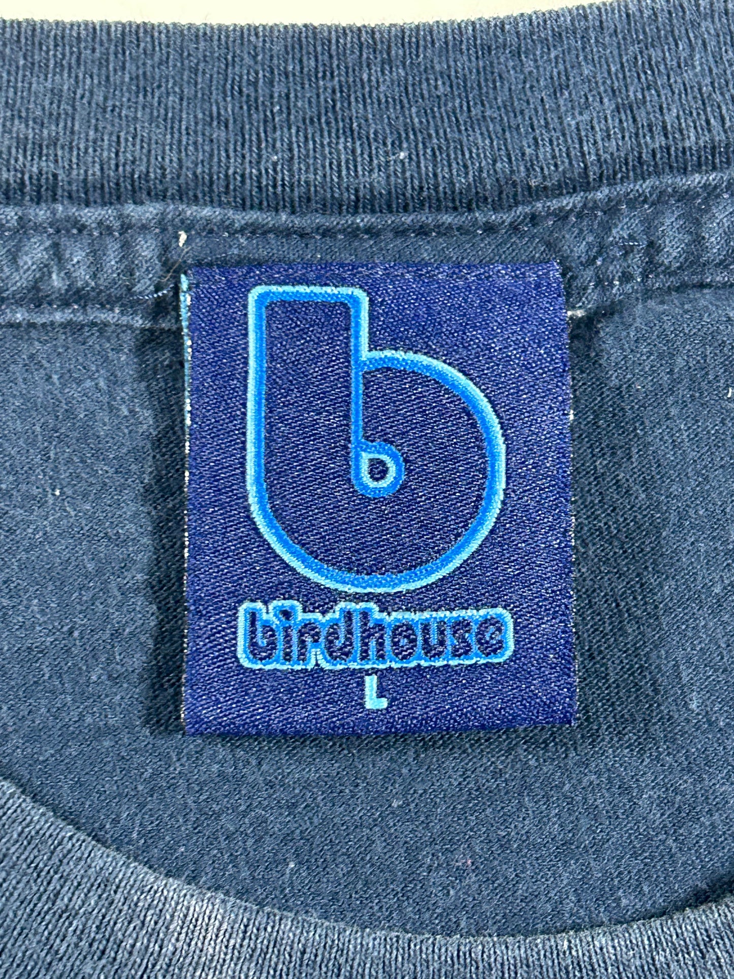 Vintage 90s Birdhouse Skateboards Tony Hawk Falcon 2 Graphic Skateboard Tee 1999 Large 21.5x30.25 Inches As Is