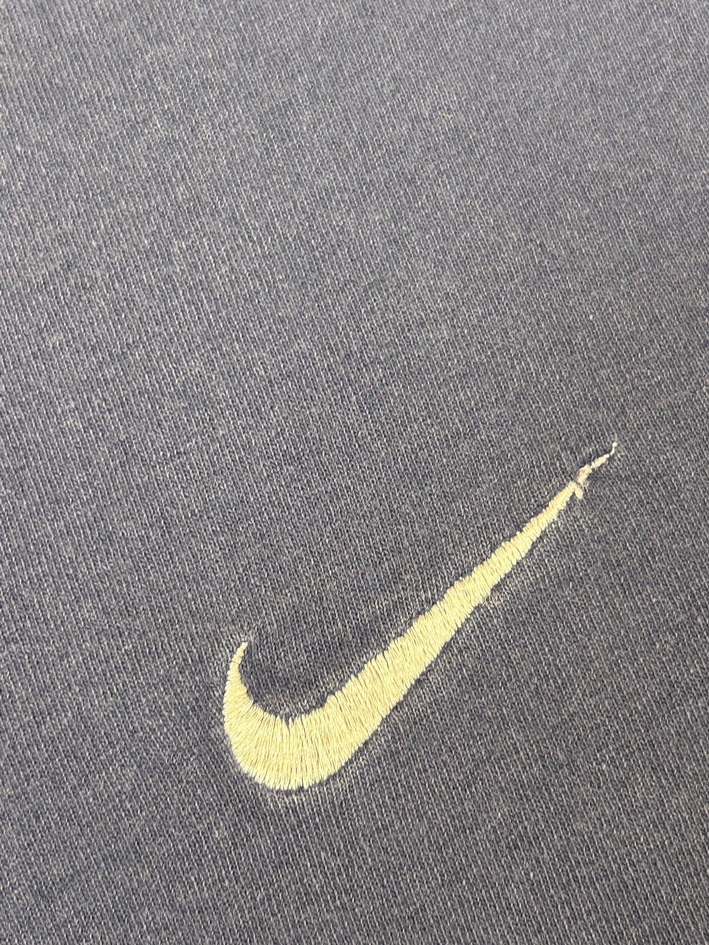 Vintage 90s Nike Embroidered Swoosh Essential Tee Navy XL 25x29.5 Inches