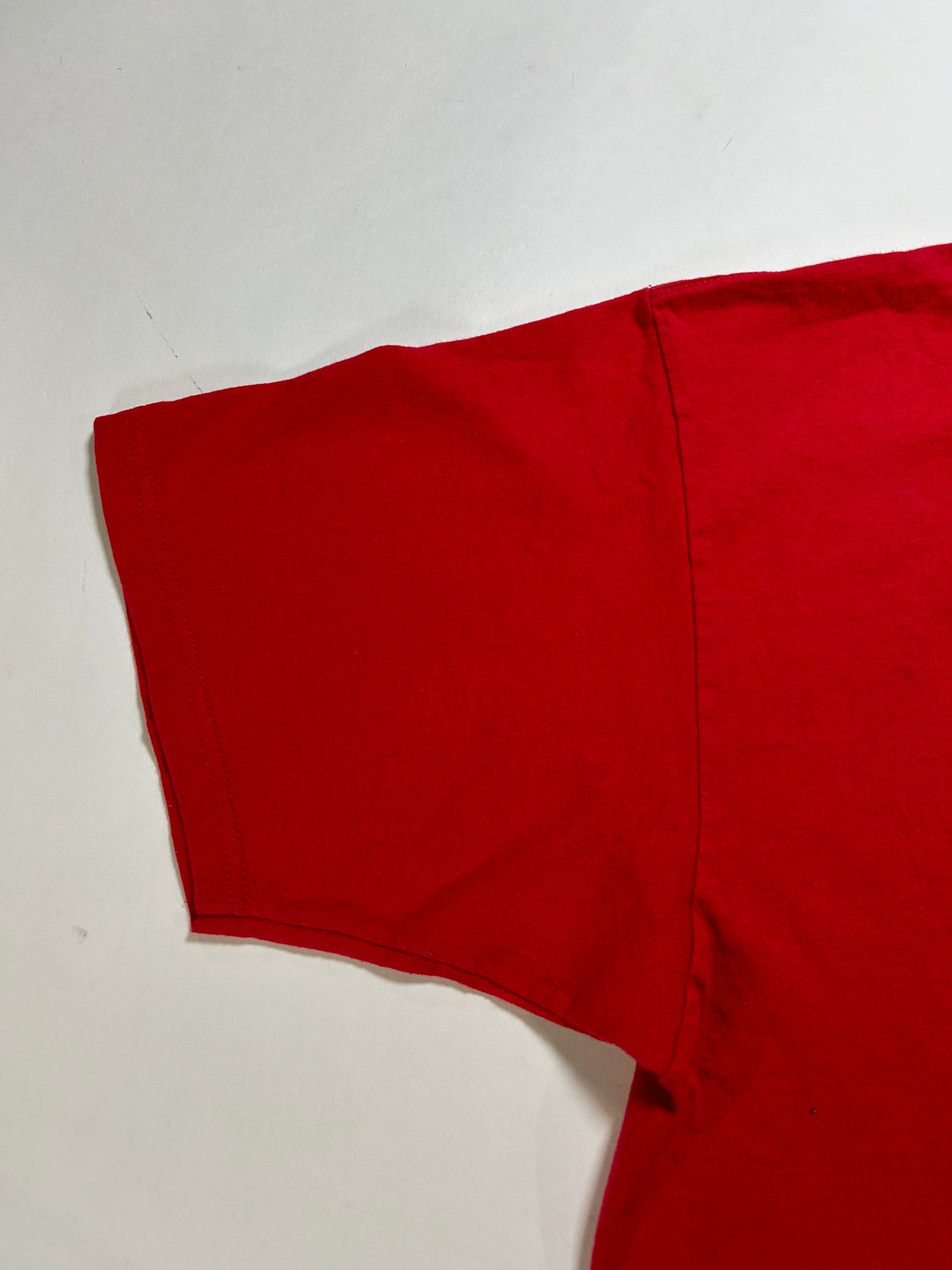 Vintage 00s Anchor Blue Define Girlfriend Tee Red 2XL 25.75x30.5 Inches