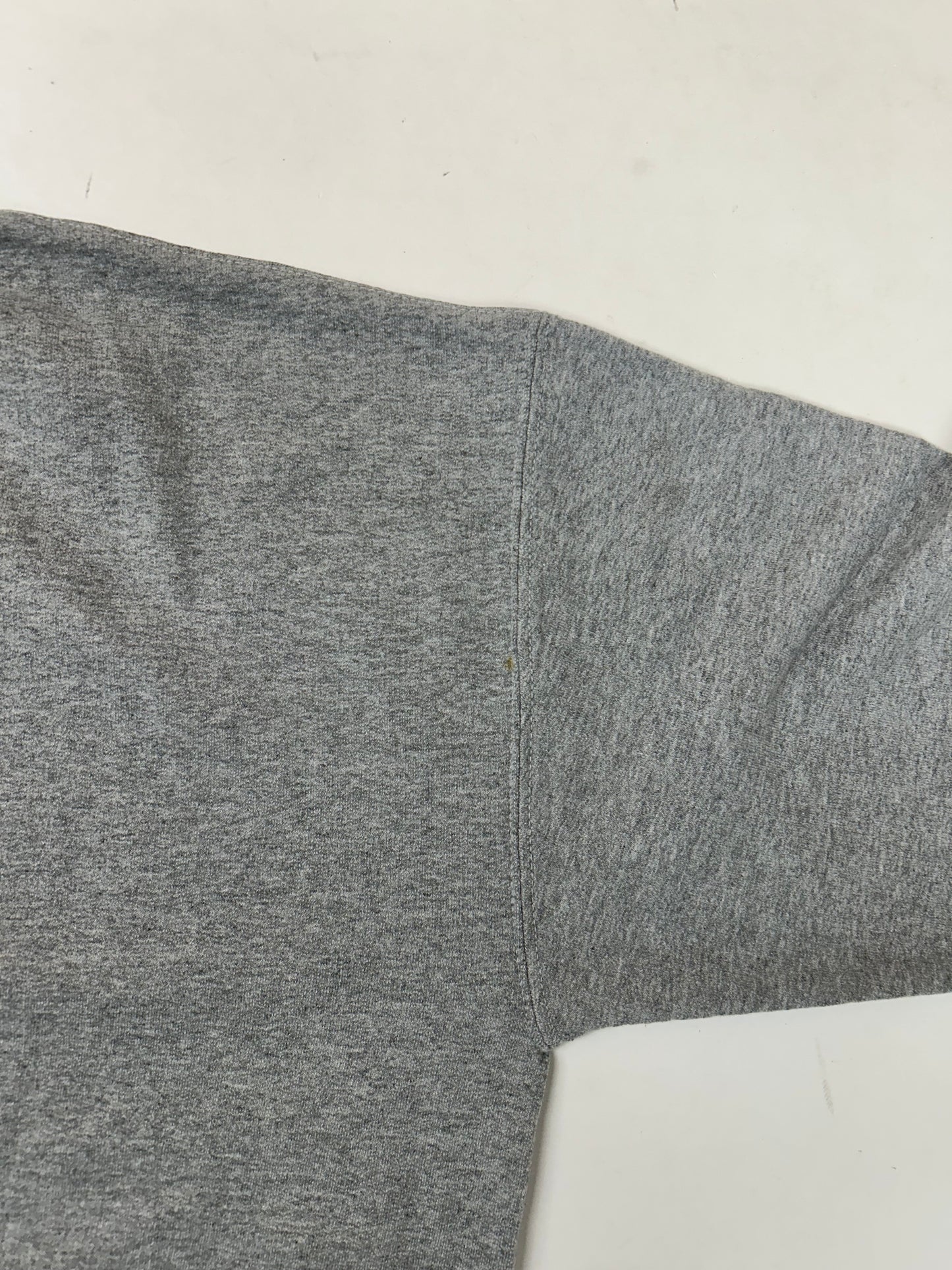 Zero Skateboards Spell Out Skate Brand Crewneck Sweatshirt Large 23.75x27 Inches Gray