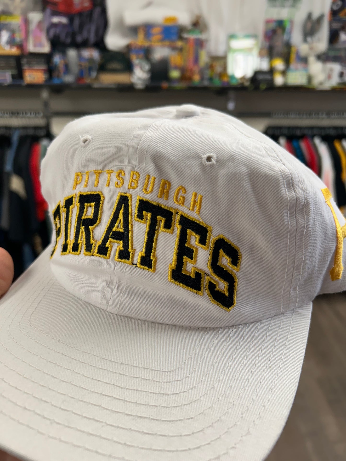 Vintage 90s Starter Pittsburgh Pirates MLB SnapBack Hat