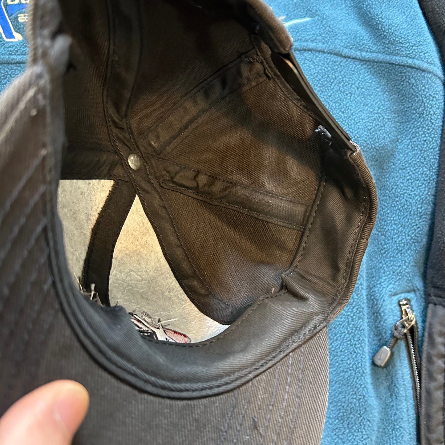 Vintage Winter X Games ESPN ESPN2 Promo SnapBack Hat With Replacement Snaps Faded Black