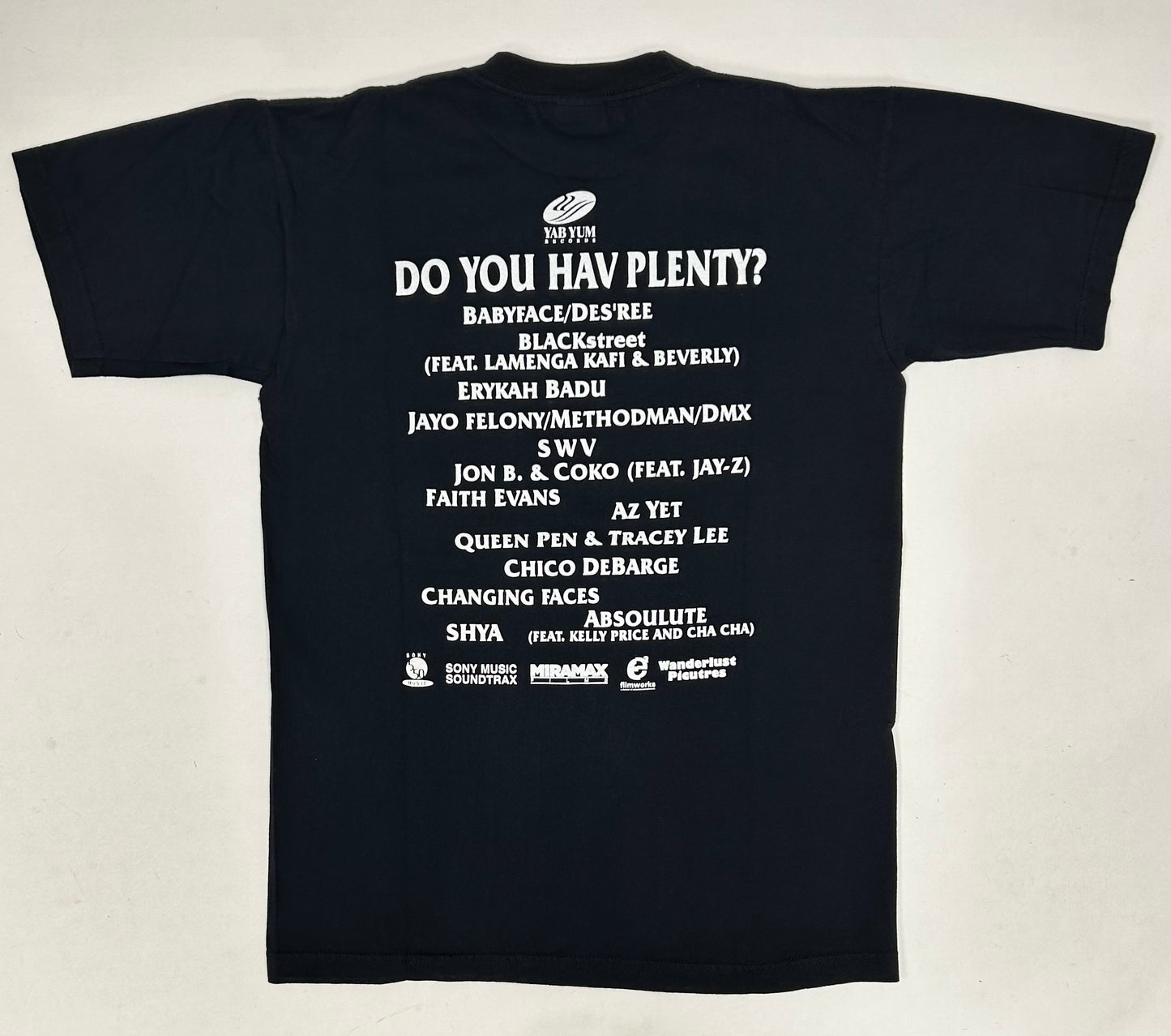 Vintage Hav Plenty Movie Soundtrack Erykah Baduh Methodman Jay z DMX Tee Medium 19.25x27.25 Inches