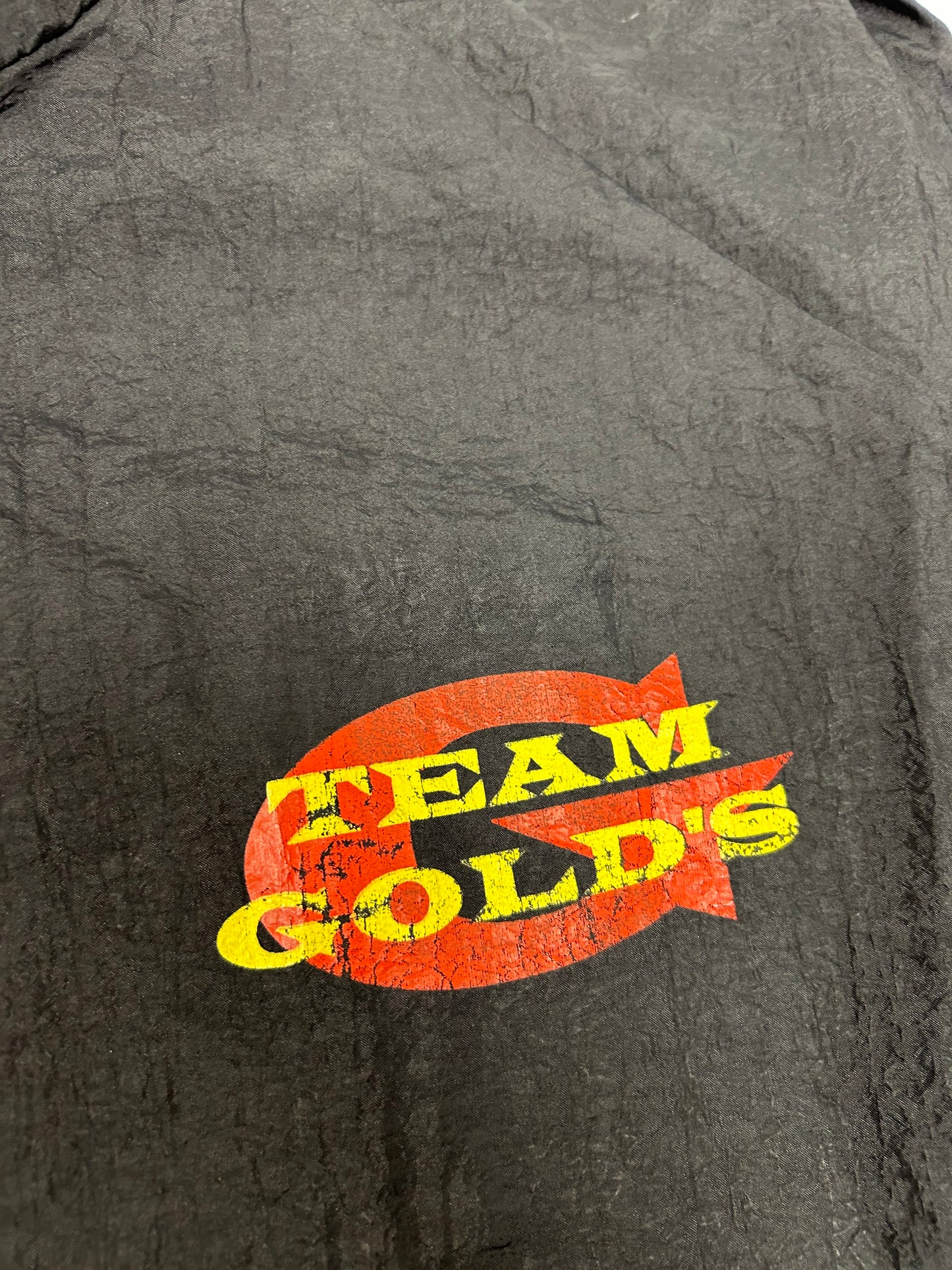 Vintage Golds Gym Riverdale New Jersey Staff Jacket XL/L 26.5x25.5 Inches