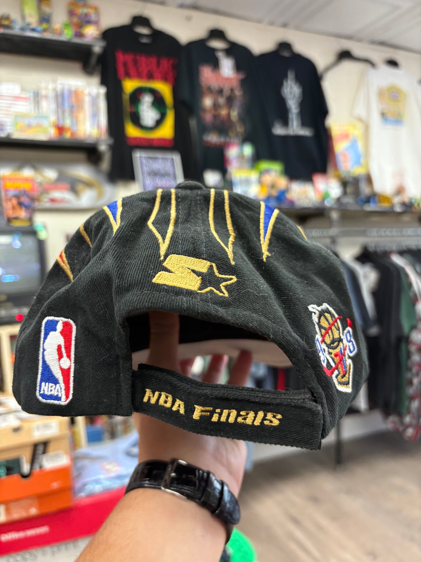 Vintage 1998 Chicago Bulls Championship Hat NBA Champions Locker Room Starter 98
