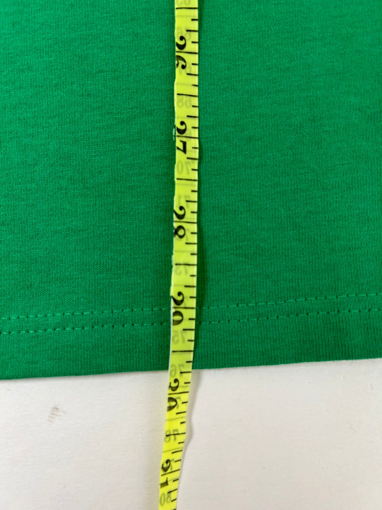 Edgewood NJ first edition “Deeper Than The Roots.” Tee Medium 90s Russell Athletic USA 100% Cotton Kelley Green DS With Tag