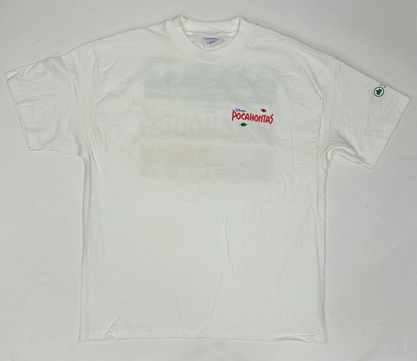 Vintage 90s Pocahontas The Premiere In The Park Central Park Disney Movie Promo Tee XL 24.25x31 Inches Clean