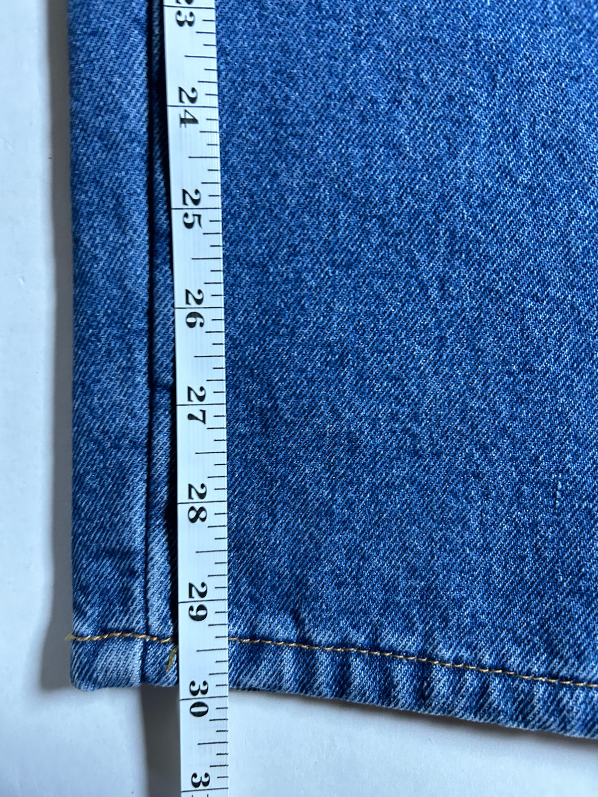 Vintage LL Bean Fleece Lined Jeans W14 Original/Relaxed Fit Lined Quality Denim Tagged 14 16.5x41.75 Inches