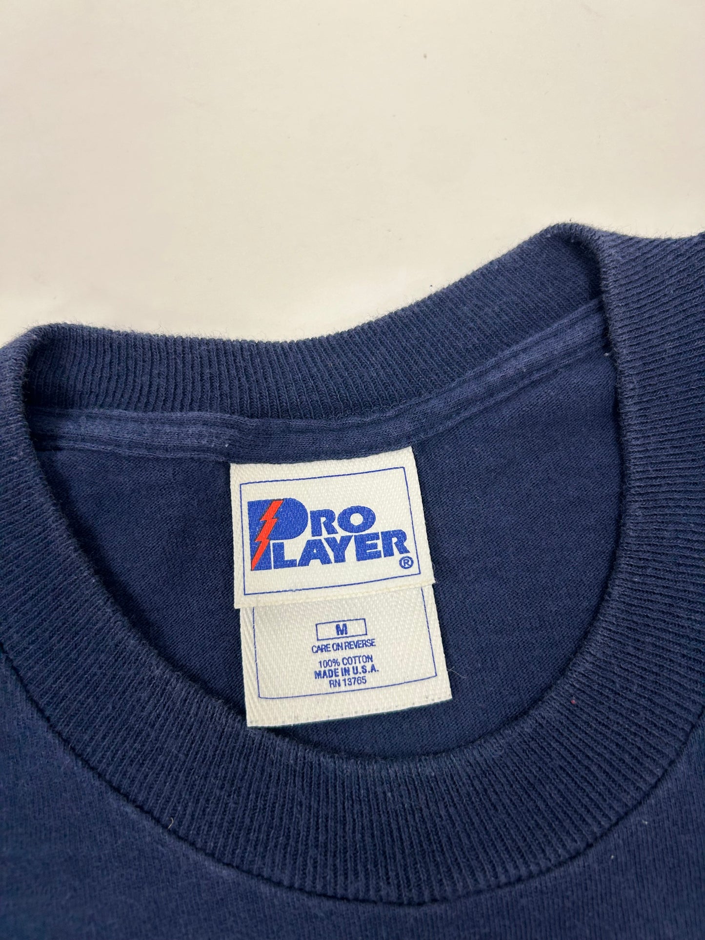 Vintage 90s Pro Player Tino Martinez New York Yankees MLB Baseball Tee Medium 19.5x28.5 Inches
