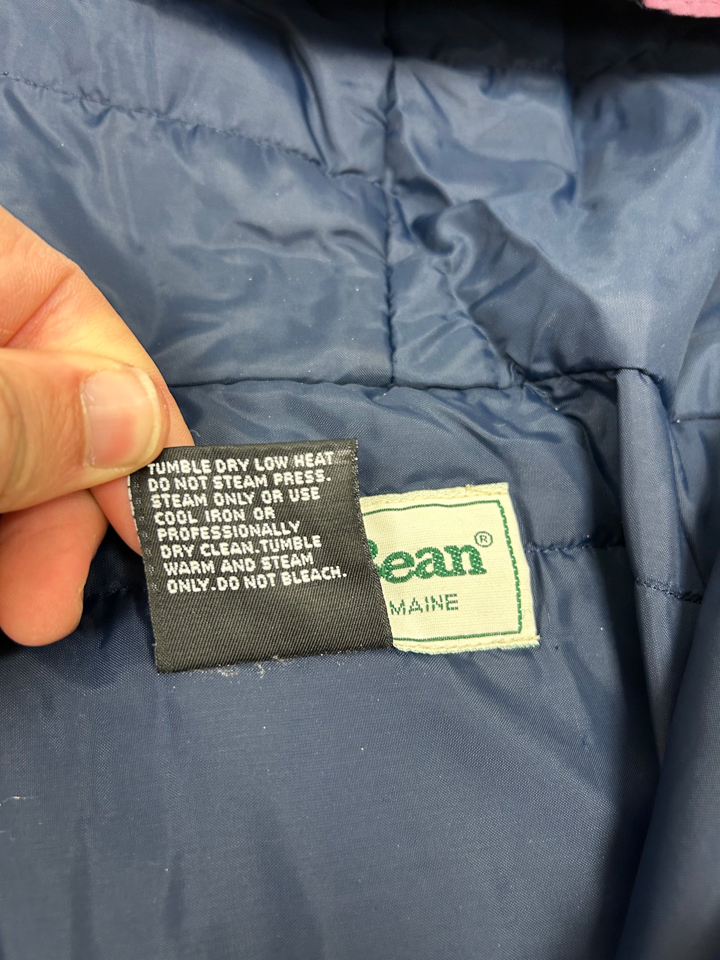 Vintage 90s LL Bean 1/2 Zip Anorak Thinsulate 3M Windbreaker Medium/Large Fit 25.25x26.5 Inches