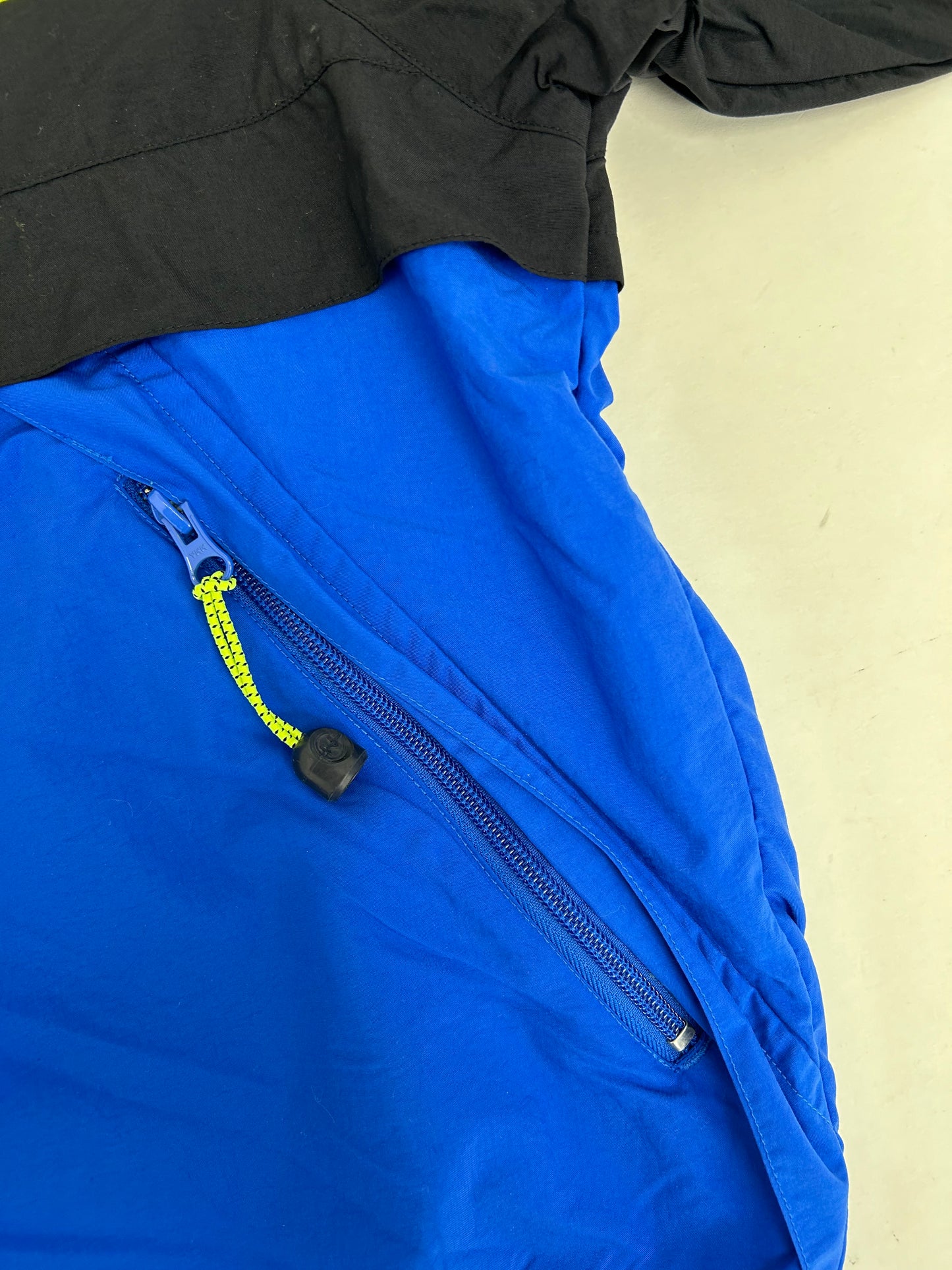 Nautica Competition Zip Up Windbreaker Jacket XL/L Fit 27.25x27.5 Inches As Is