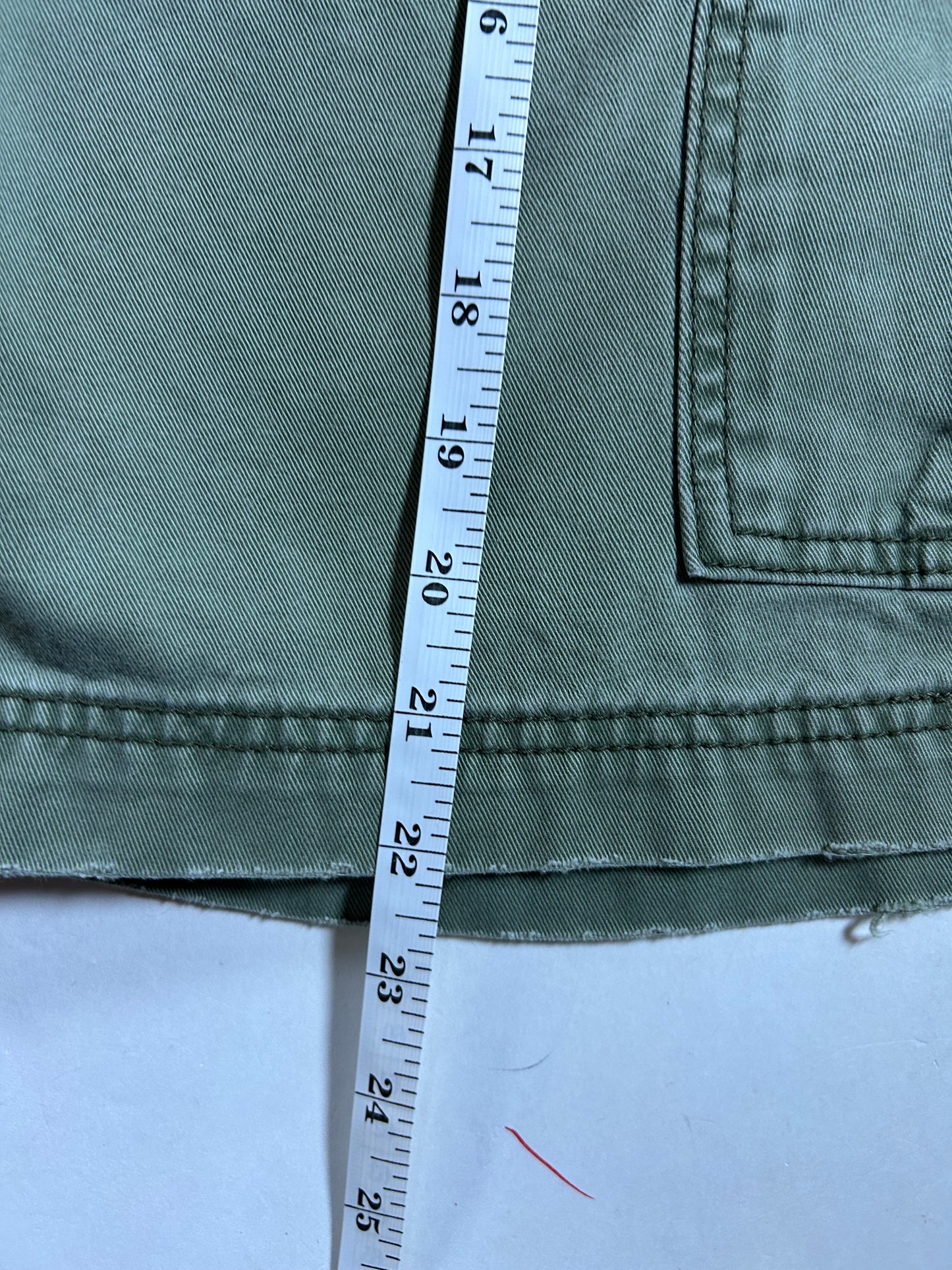 Denim & Supply Ralph Lauren Cargo Shorts Green Tactical Army 34 19.25x22.75 Inches