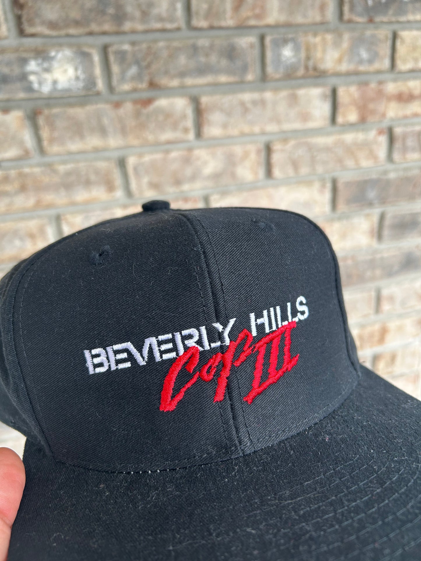 Beverly Hills Cop 3 Cast Crew SnapBack Hat Rare Vintage Promo 1994 Eddie Murphy