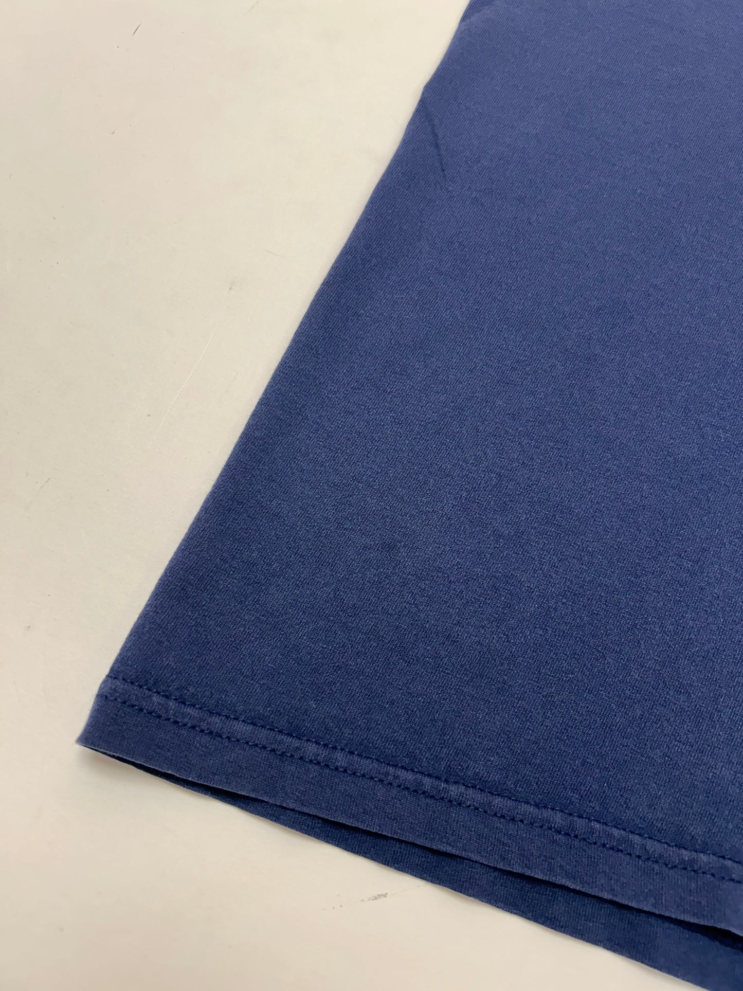 Vintage 90s Nike Embroidered Swoosh Essential Tee Navy XL 25x29.5 Inches