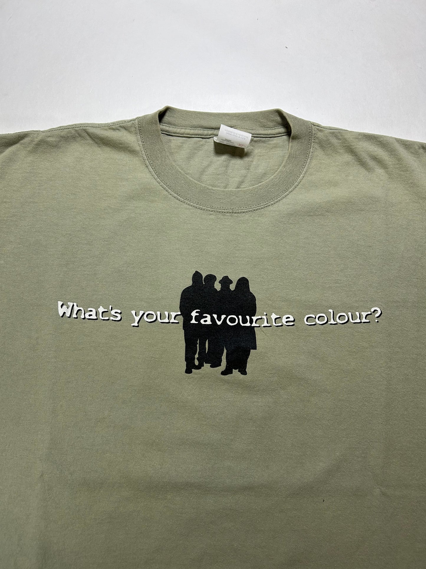 Living Colour Whats Your Favourite Colour Shirt Music Band Tee Rock 2000s XL 24x29.5 Inches