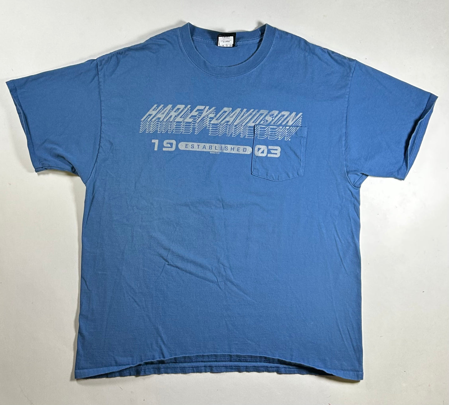 2022 Harley Davidson Motorcycle Of Bergen County Live Free Rochelle Park, NJ Pocket Tee XL 23.5x29 Inches