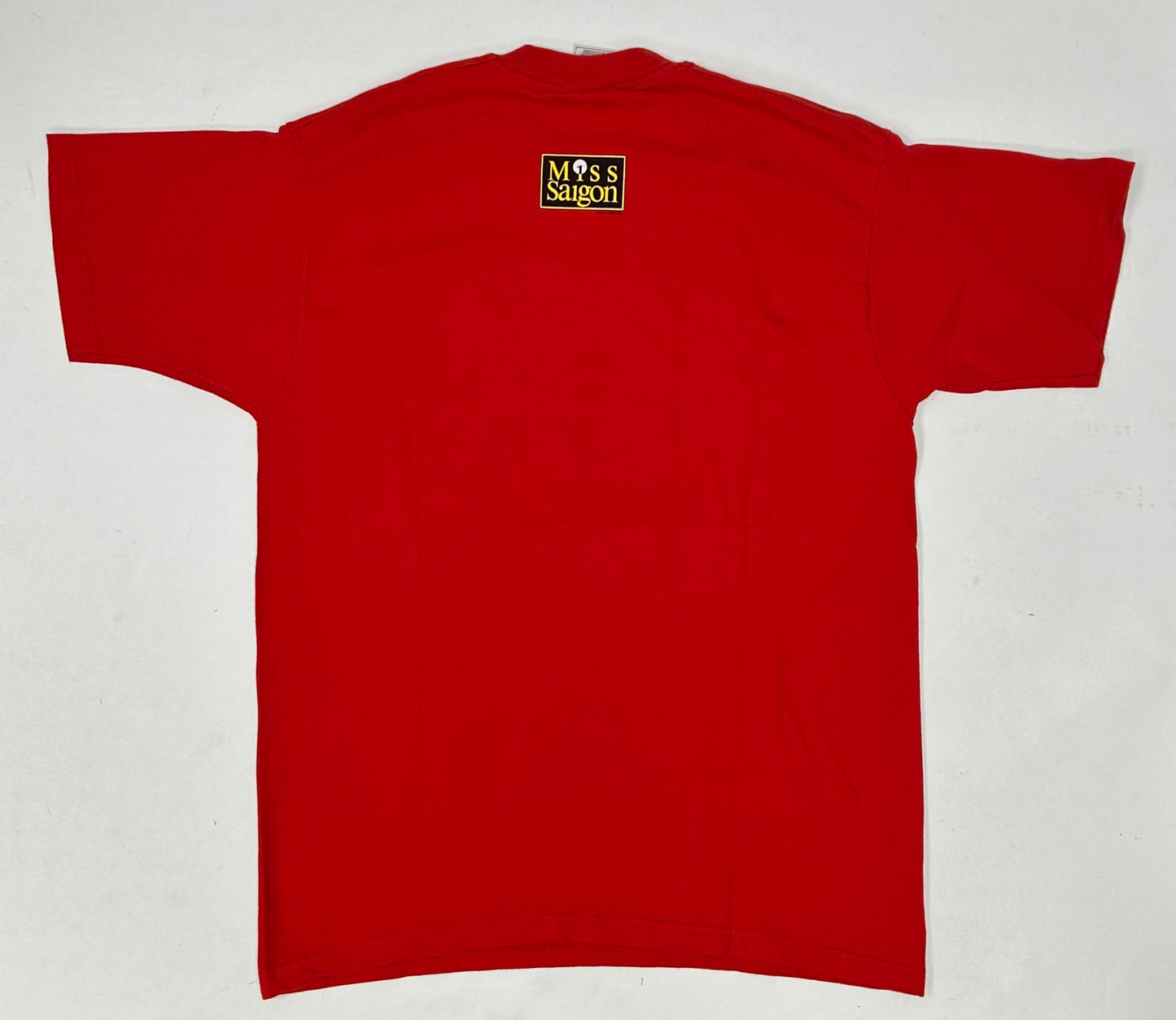 MISS SAIGON Musical Broadway T-SHIRT FOTL Adult L/M 20.5x28.25 Inches Fit Stamped Red Tee