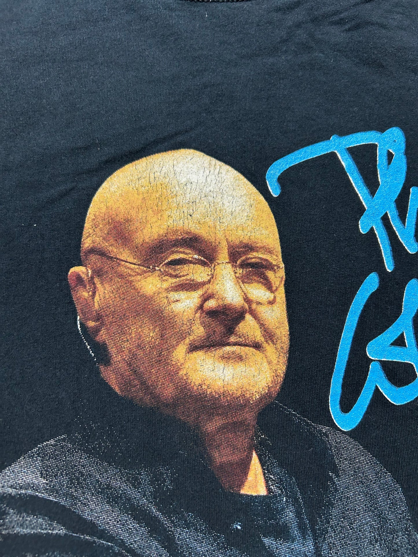 Phil Collins Not Dead Yet Tour 2019 Parking Lot Tee Medium 19x27.25 Inches