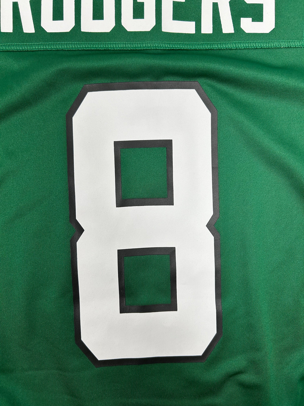 New York Jets Aaron Rodgers # 8 NFL Nike Jersey Medium Men’s Green 2023