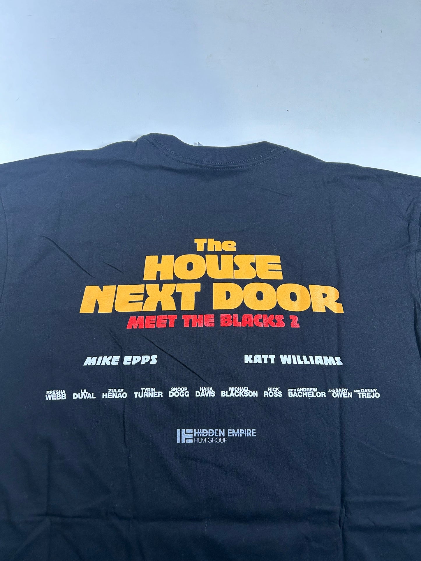 The House Next Door Meet the Blacks 2 Movie Promo Tee 2021 Mike Epps Large 21x30 Inches