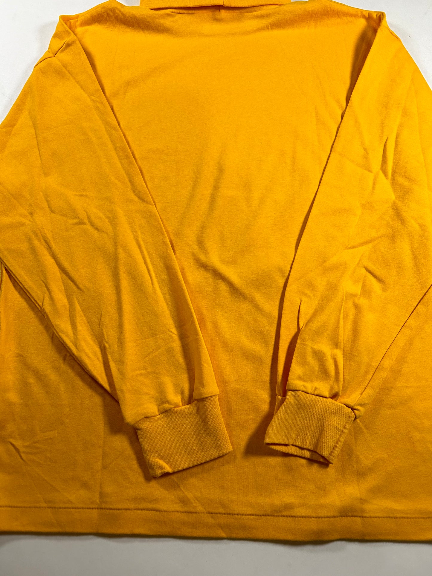 Vintage GAP Turtleneck Long Sleeve Shirt Golden Yellow Men’s XL Brand New 23.75x29.25 Inches