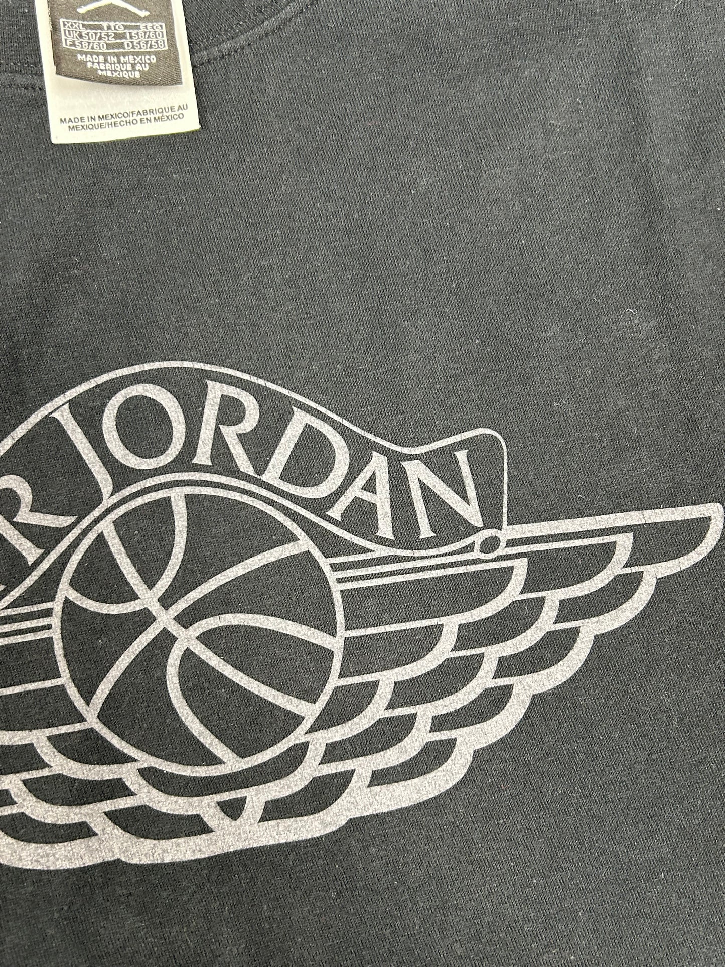 Nike Air Jordan 1 Banned Imagine If… Wings Logo Tee 2011 2XL 26x32.5 Inches