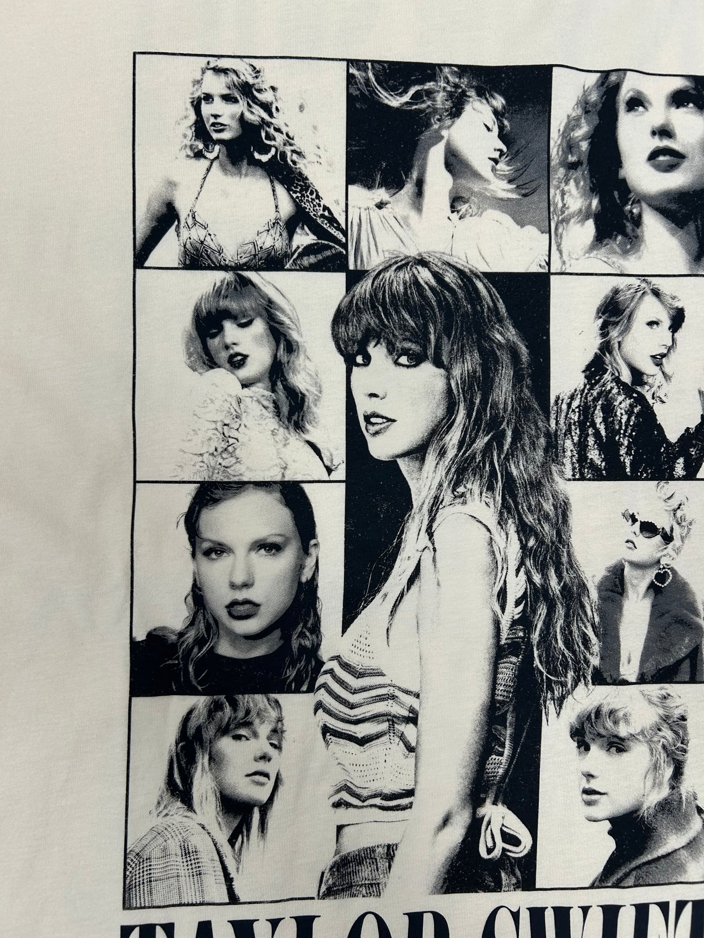 Taylor Swift The Eras Tour Concert US Tour Music Tee Medium 22.25x29.5 Inches