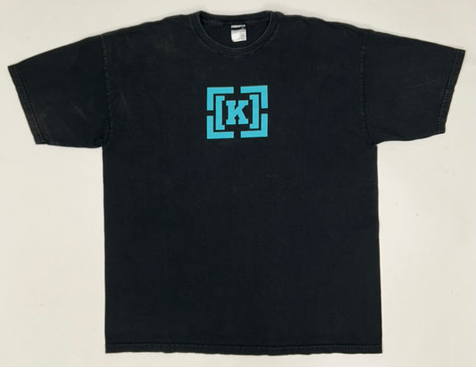 Vintage 00s KR3W K Staple Logo Tee XL Faded & Worn In