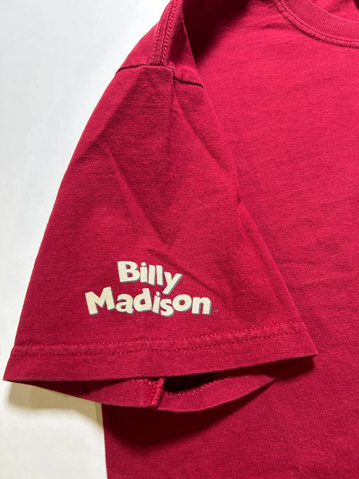 Vintage Adam Sandler Billy Madison Penguin Movie Promo 2000s Shirt Medium 20.5x28 Inches