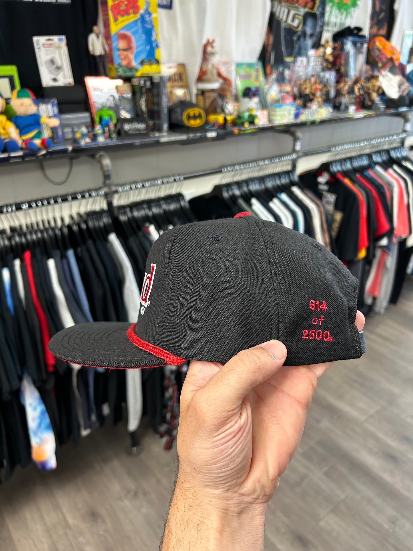 Vintage Bud Racing NASCAR 614 Of 2500 Adjustable Hat Black