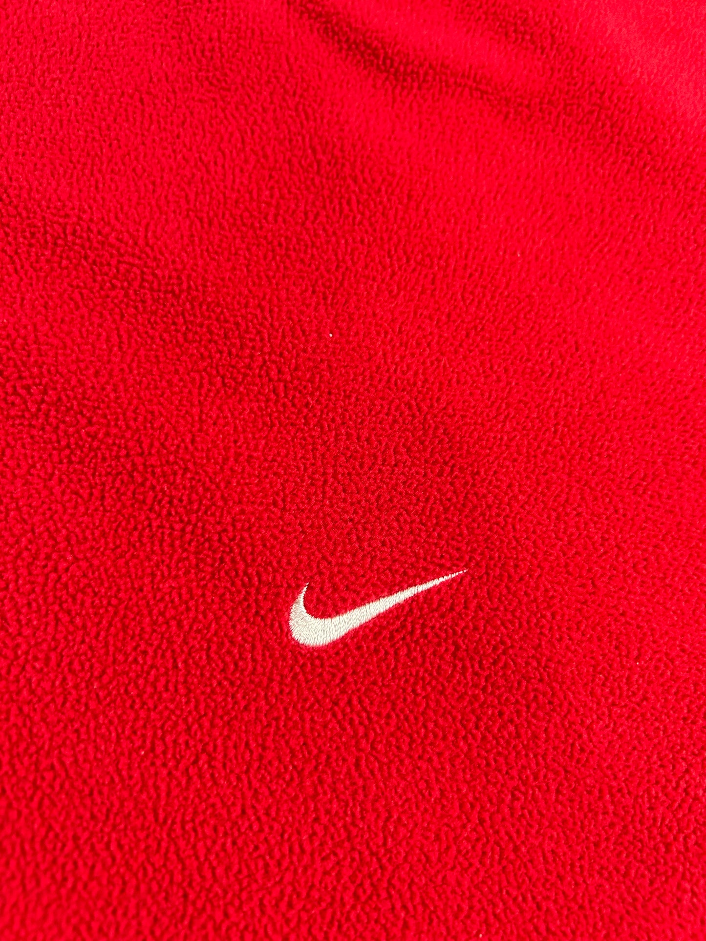Vintage 90s Nike Swoosh Essential Pullover Fleece Crewneck XL 26.5x32.5 Inches