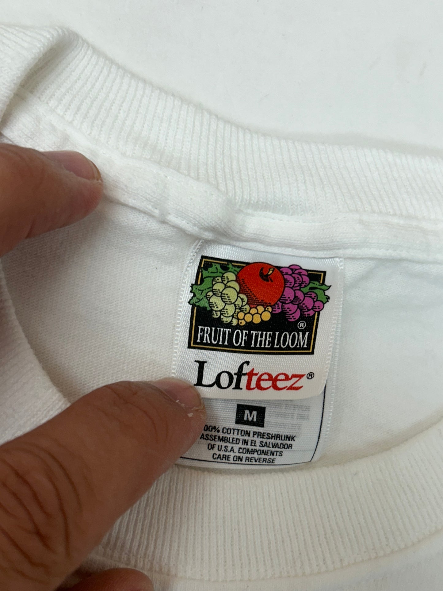 Vintage Volkswagen Beatle 100% Pure Turbonium Car Promo Tee Medium 19.75x27.5 Inches White