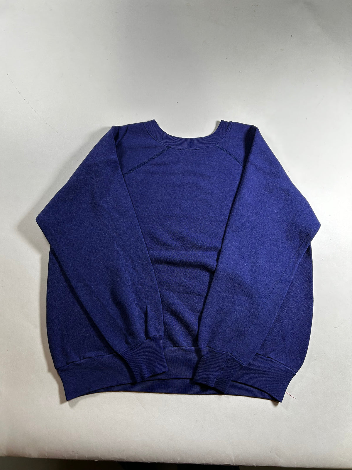 Vintage 80s Toys R Us Raglan I’m A Toys “R” Us Kid! Crewneck Sweatshirt Blue As Is Small Fit 23.75x24 Inches As Is