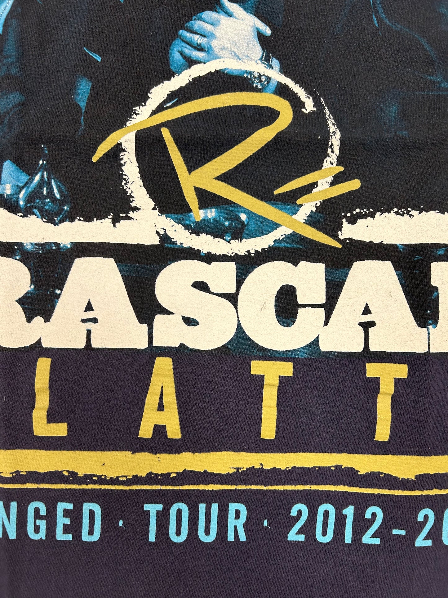 Rascal Flatts Changed Tour 2012-2013 Music Band Parking Lot Tee Medium 20.5x27.