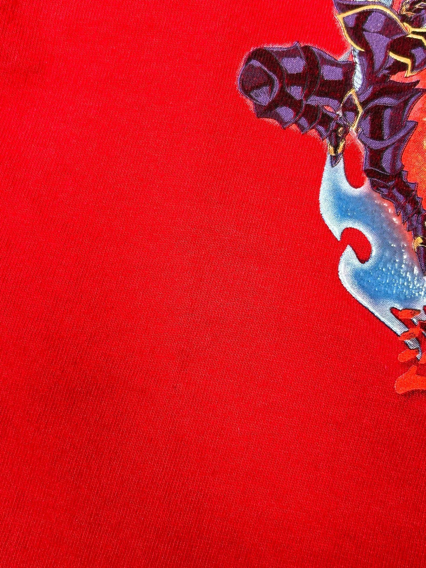 Vintage Shonen Jump Yugioh Graphic Kids Long Sleeve Shirt 16.75x18.25 Inches Childrens Large/Medium Red