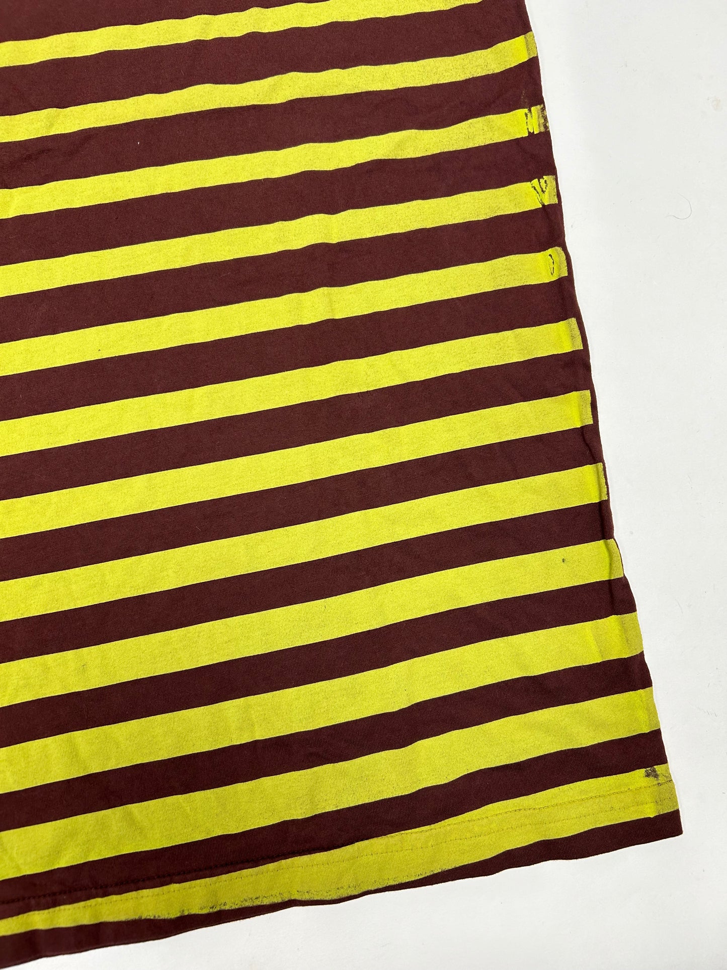 Vintage Globe Shoes Skateboarding Down Stripe Slim Fit Skate Tee New With Tag Tagged XL Can Fit Large Slimmer Style Fit 22.25x31.75 Inches