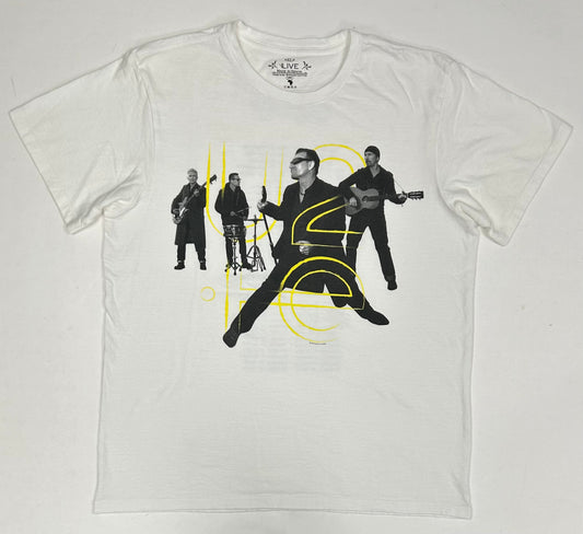 U2 Innocence Experience Tour 2015 Fits Large 21.75x28.25 Inches T-Shirt White