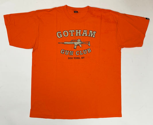Vintage Zoo York Gotham Gun Club Skateboard Tee New York Skateboarding Brand XL 23.75x30 Inches