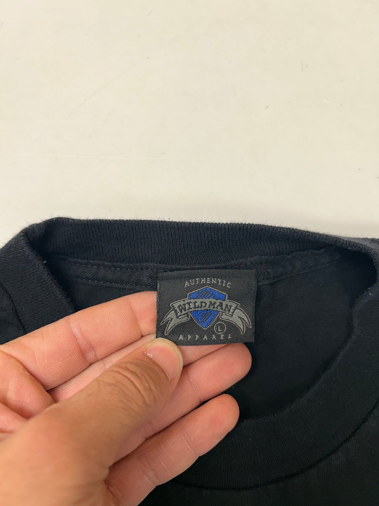 Vintage WWF Kane Part Man Part Monster Part Machine Wrestling Tee Large 21.5x29.25 Inches