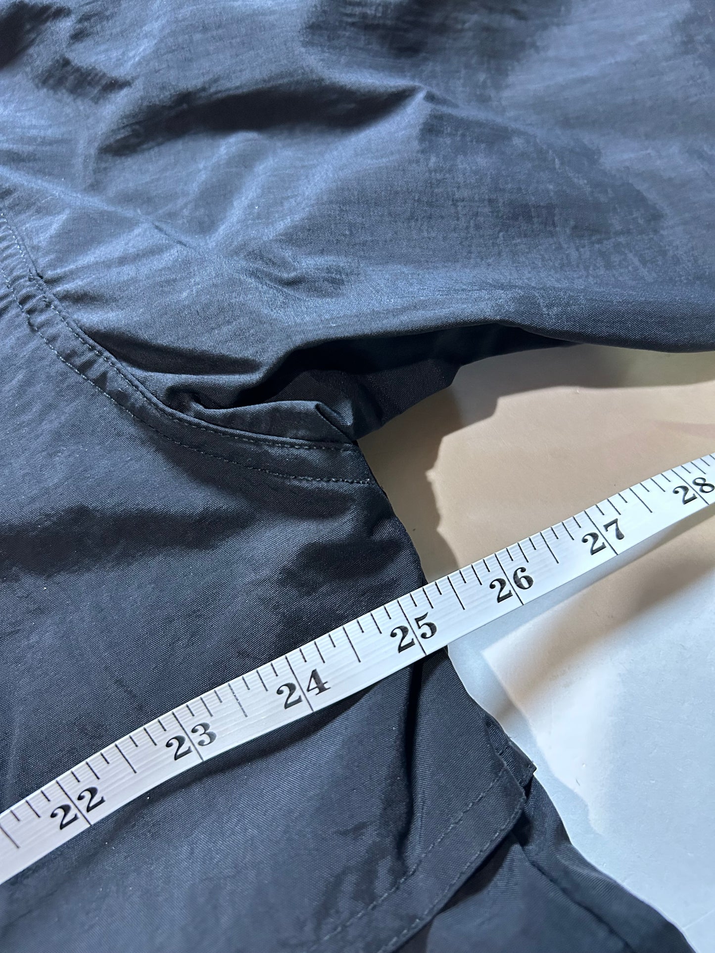 Vintage MLS Soccer Tri Mountain Black Windbreaker Zip Jacket 25.25x31 Big Fit Mediumish